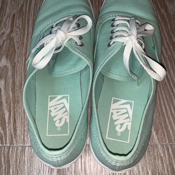 Vans mint green color women’s junior size 5.5 - Picture 4 of 8